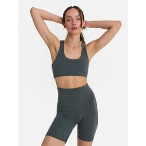 Mate the Label Women's Organic Stretch Sports FOREST GREEN NEW!